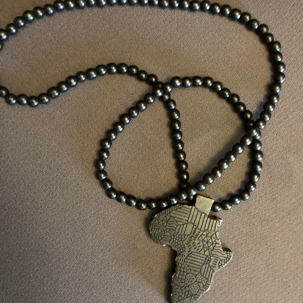 Wooden African Necklace